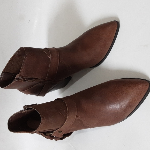 Bella Vita Women's Bronx Western  festival leather ankle Boots  7.5M rodeo Y2K - Picture 2 of 13